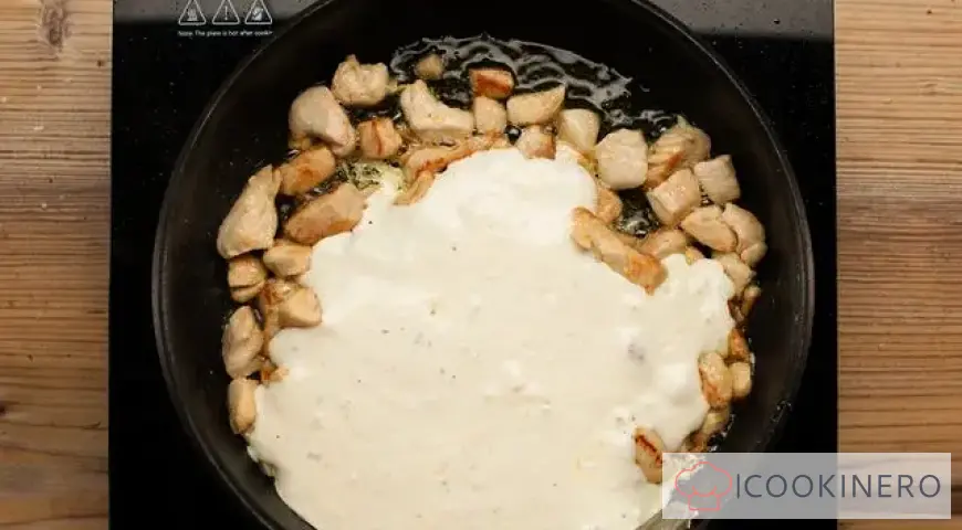 Julienne with chicken