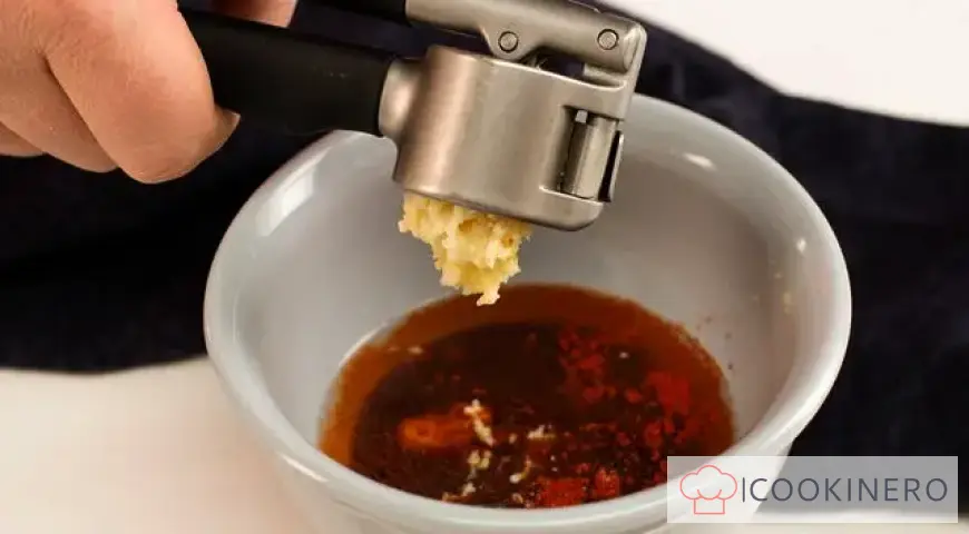 Patatas al horno con salsa de soja