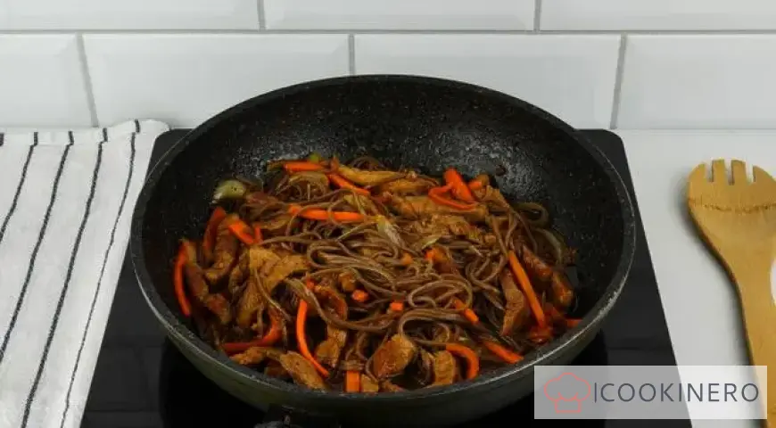 Pork with noodles