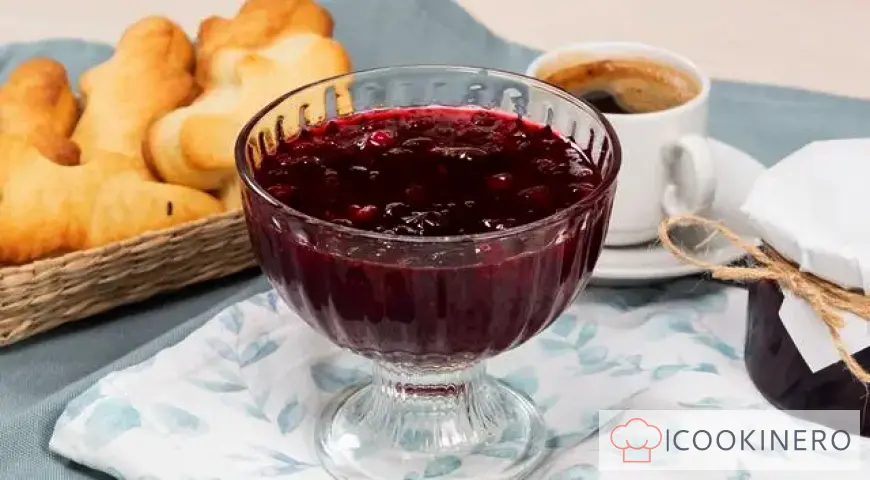 Marmellata di mirtilli rossi