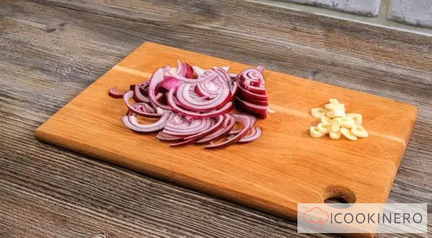 Risotto with shrimps and vegetables