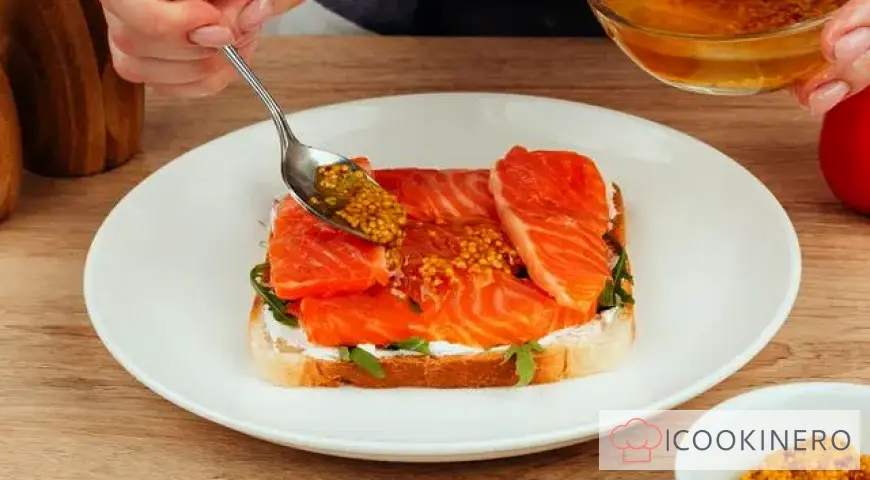 Club Sandwich with Salmon