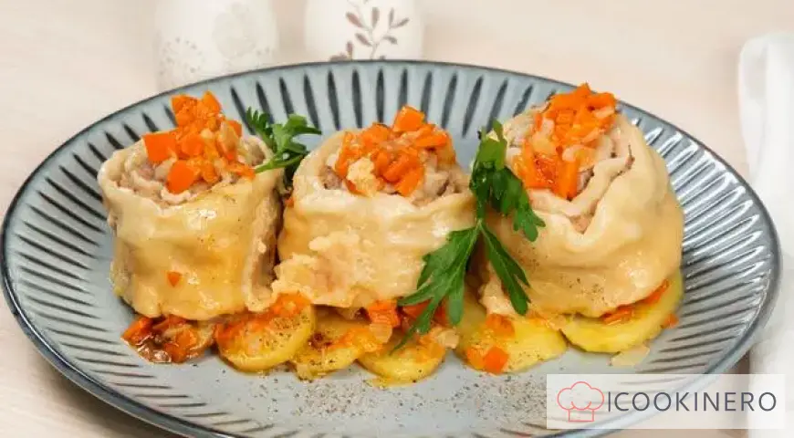 Strudel con carne macinata
