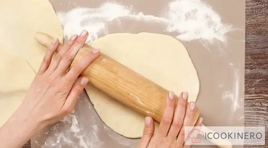 Khachapuri with Adyghe cheese