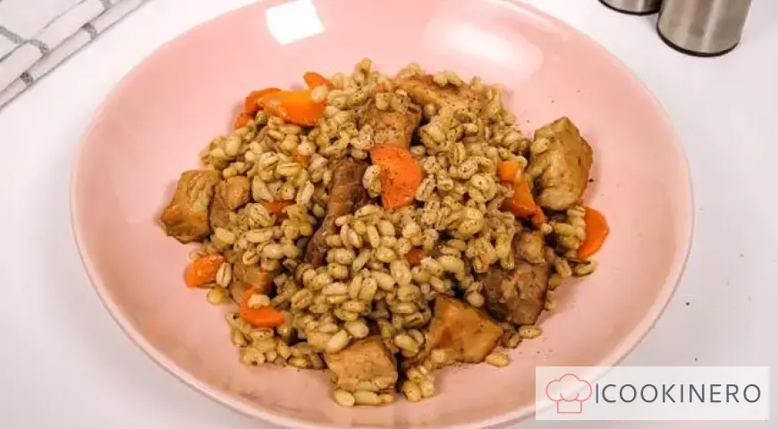 Orzo perlato con carne