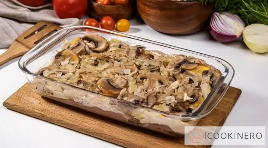 Baked Potatoes with Chicken