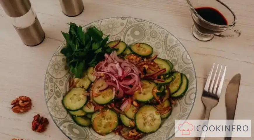 Ensalada ligera de pepino