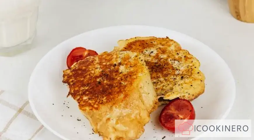 Croutons with cheese