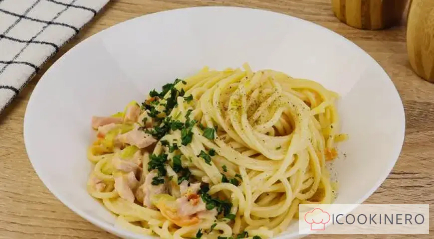 Spaghetti in a slow cooker
