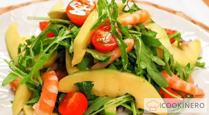Salat mit Mango