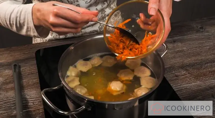 Soup with dumplings