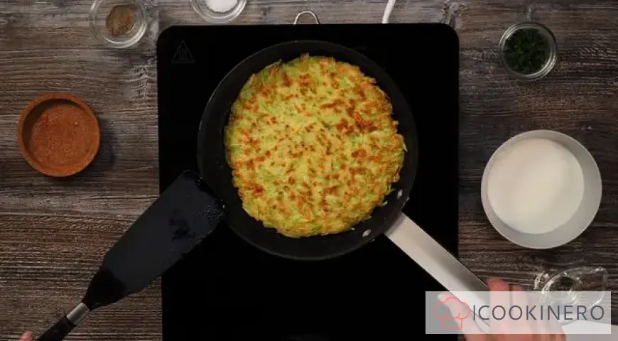 Zucchini flatbreads
