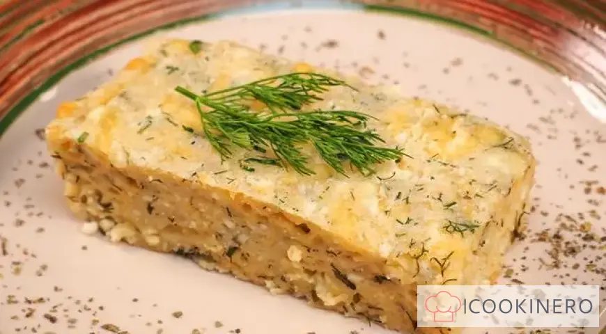 Casseruola di ricotta con formaggio