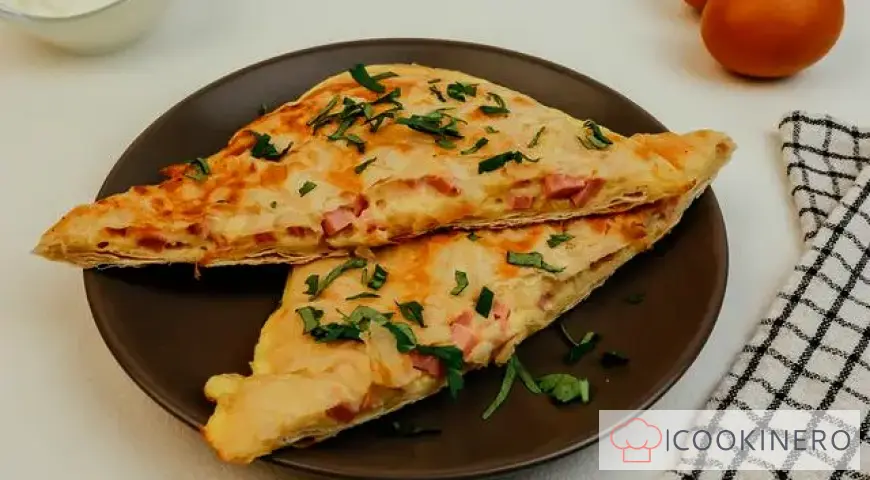 Frittata nel pane pita