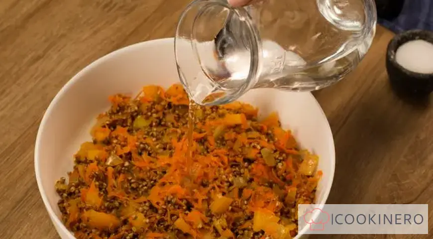 Buckwheat in the oven