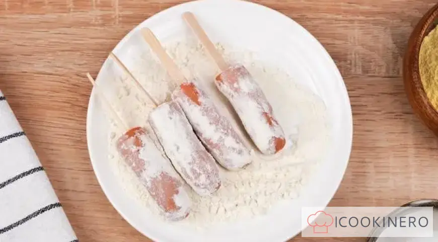 Corn Dogs on a Stick