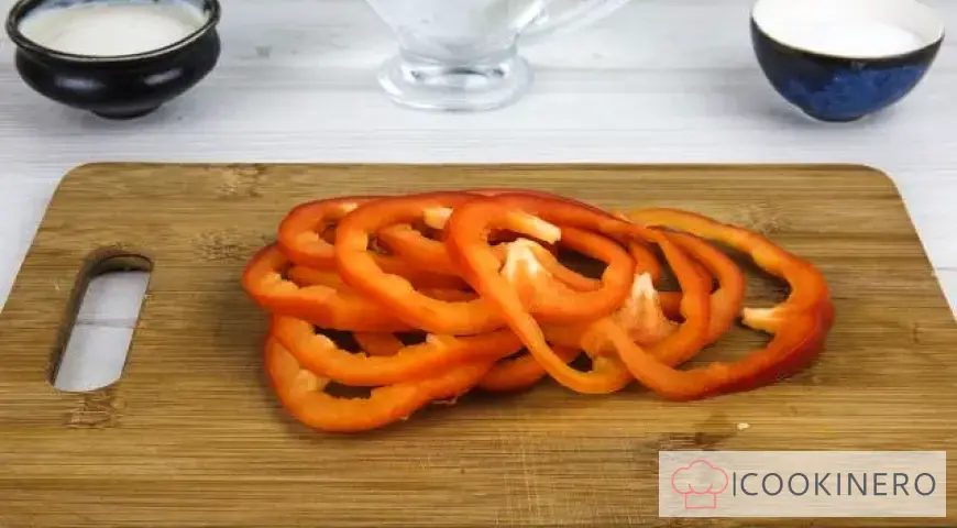 Salad with cucumbers and peppers for the winter