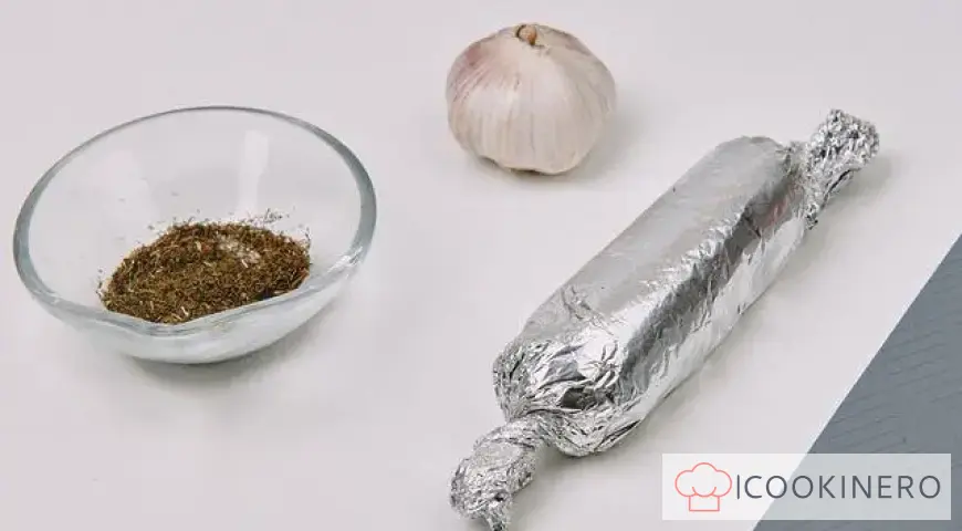 Potatoes baked like on a fire