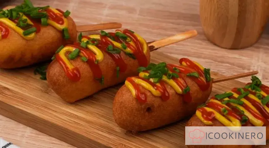 Corn Dogs on a Stick