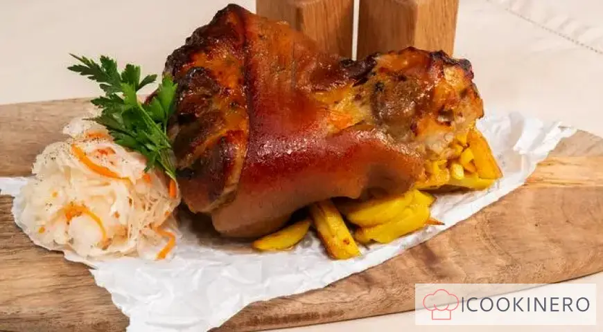 Schweinshaxe nach tschechischer Art
