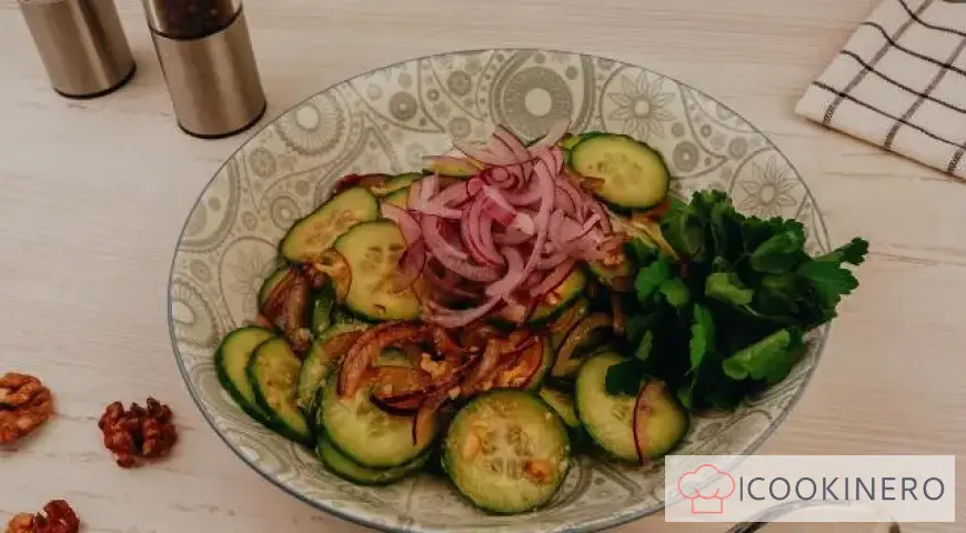 Ensalada ligera de pepino