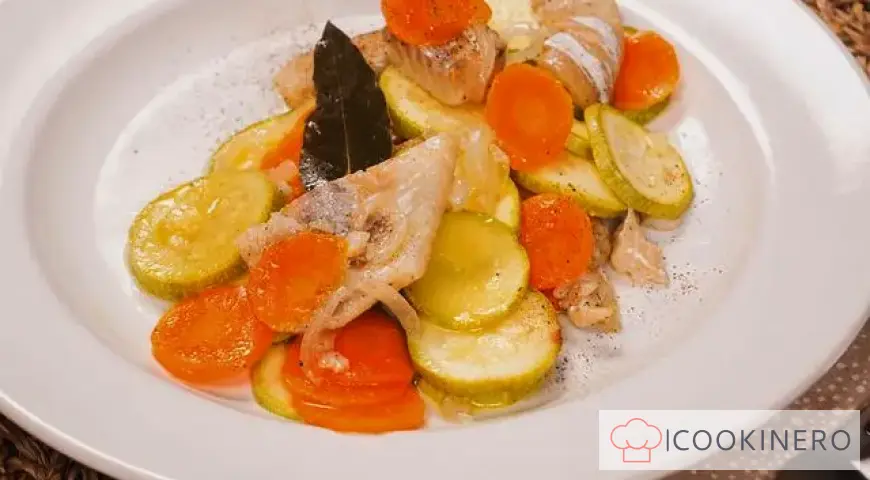 Healthy baked pollock