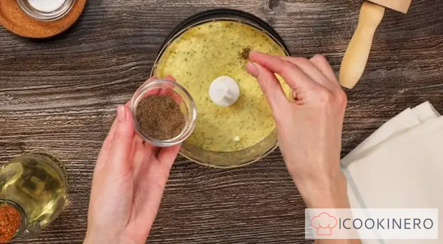 Dumplings with cheese and herbs