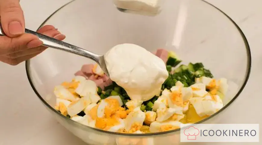 Okroshka con kéfir