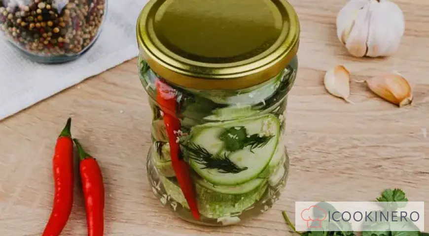 Conserver les courgettes en bocaux pour l'hiver