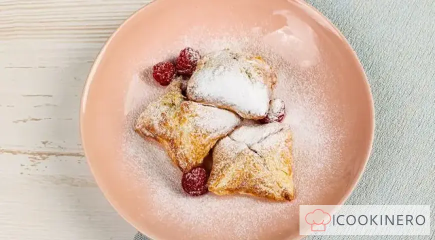 Envelopes with raspberries