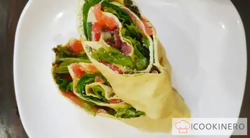 Rollo de salmón ligero