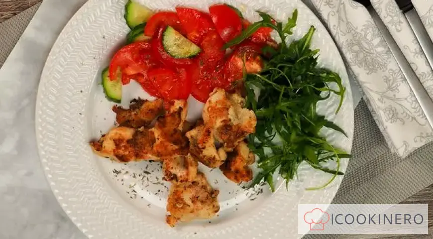 Filete de pollo empanizado