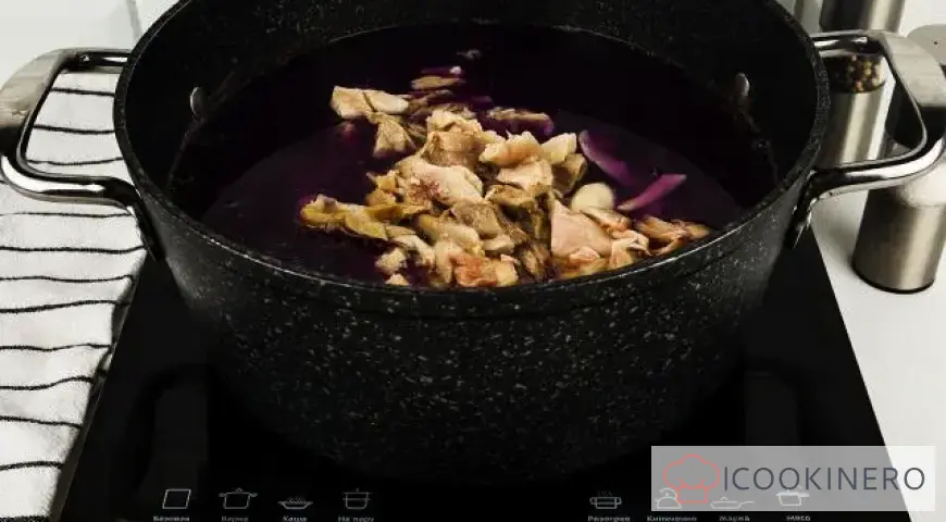 Borscht with sauerkraut