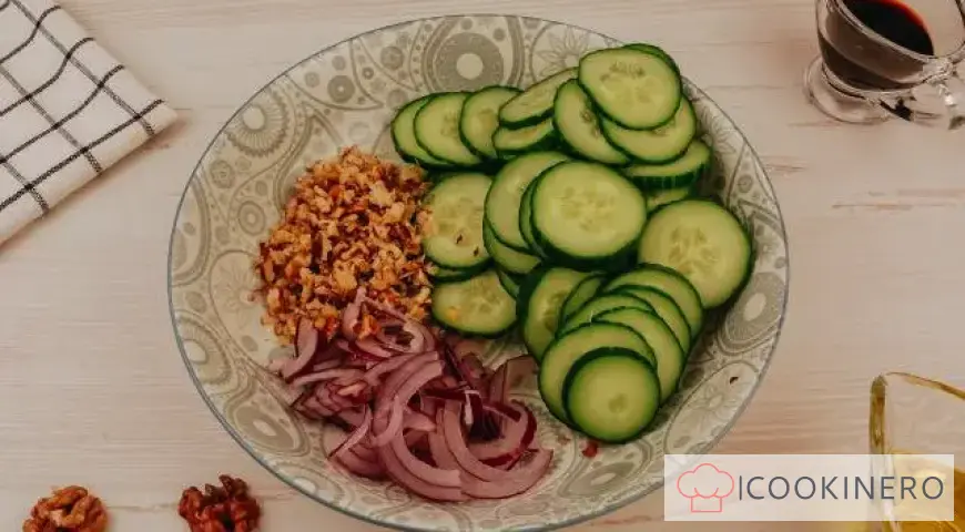 Ensalada ligera de pepino