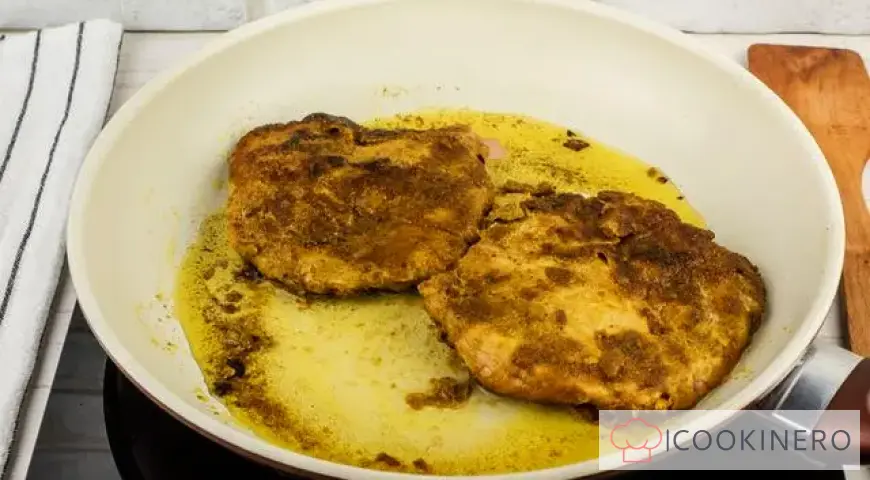 Schweinekoteletts in Curry