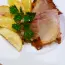 Carne di maiale al forno con le mele