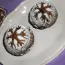 Cupcakes al cioccolato "Fiocchi di neve"