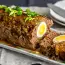 Meatloaf with egg