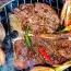 Grilled porterhouse steak with pepper sauce