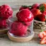 Strawberry sherbet