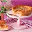 Pie with cottage cheese and apricots