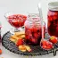 Confiture de fraises en bocal