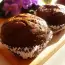 Brownie muffins with nuts