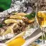 Pesce ripieno di funghi