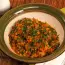Lentils with vegetables