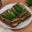 Tostadas con espadines