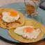 Flatbread with egg