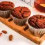 Muffins de chocolate con cacao