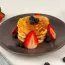 Panqueques con kéfir sin levadura