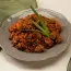 Grano saraceno con carne e verdure